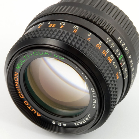 Chinon 50 mm f/ 1.4 Auto MC