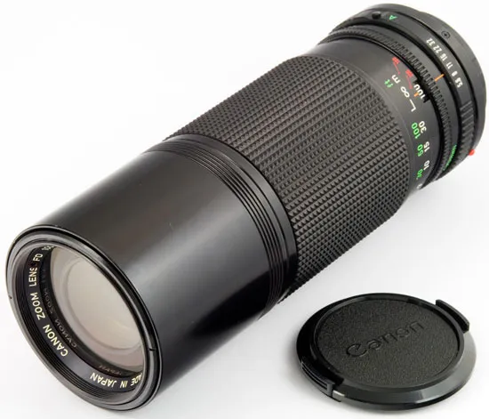 Canon FD 100-200 mm f/ 5.6