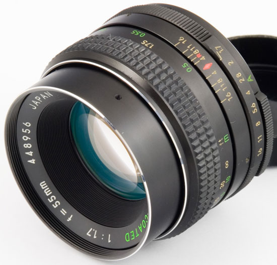 Chinon MC 55 mm f/ 1.7