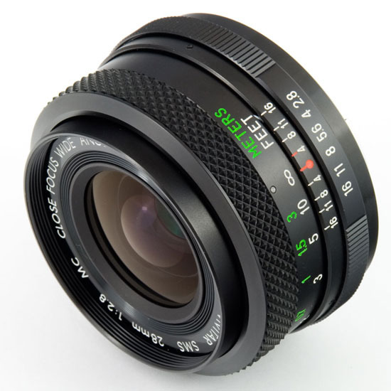 Vivitar SMS Close Focus MC 28 mm f/ 2.8 (Komine)