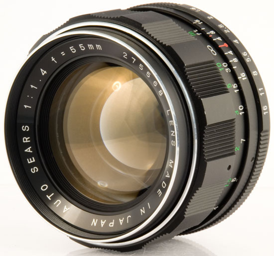 Sears 55 mm f/ 1.4