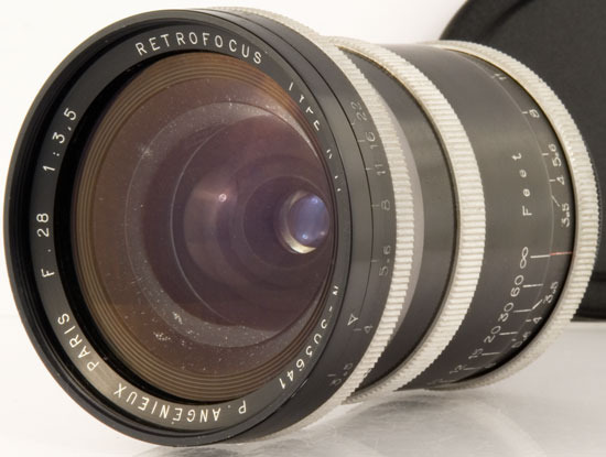 Angenieux 28 mm f/ 3.5 Retrofocus Type R 11