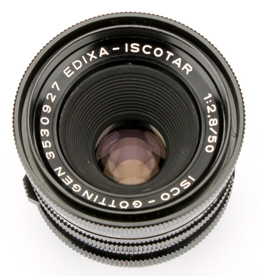 Isco-Göttingen Edixa-Iscotar 50 mm f/ 2.8