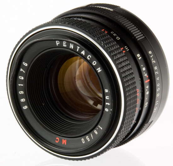 Pentacon auto 50 mm f/ 1.8 MC