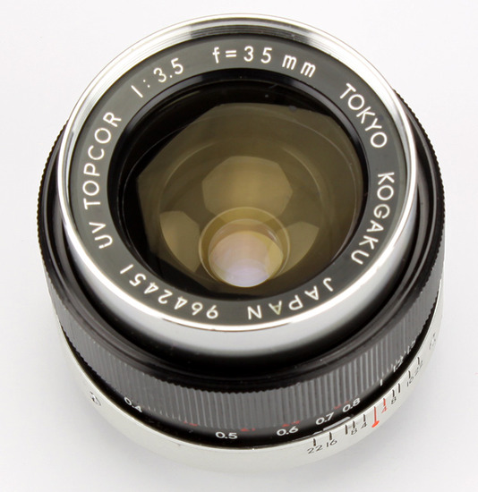 UV Topcor 35 mm f/ 3.5