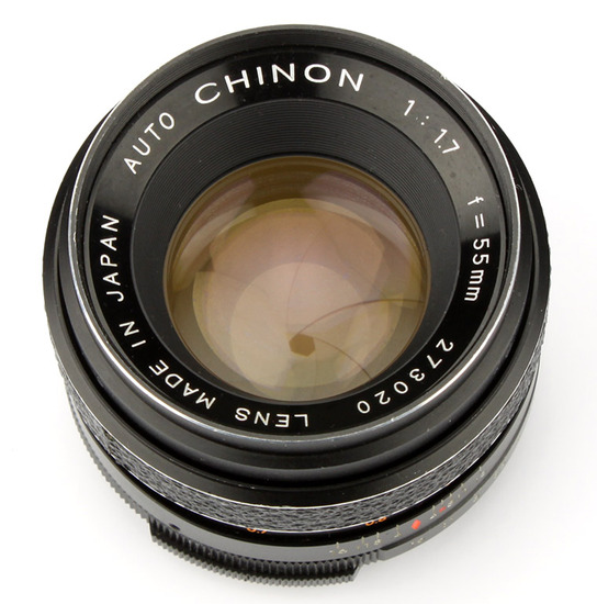 Chinon 55 mm f/ 1.7