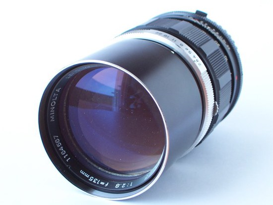 Minolta MC Tele Rokkor-PF 135 mm f/ 2.8 v.1