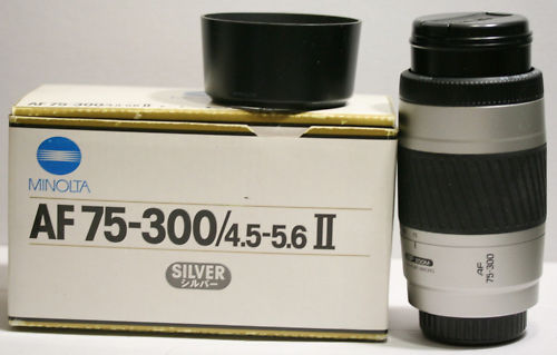Minolta AF 75-300 mm f/4.5-5.6 II