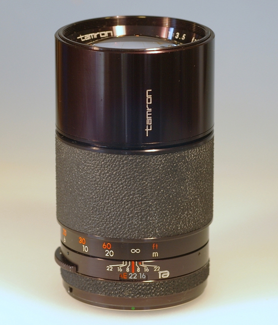 Tamron 200 mm f/ 3.5 Adaptall model CT-200