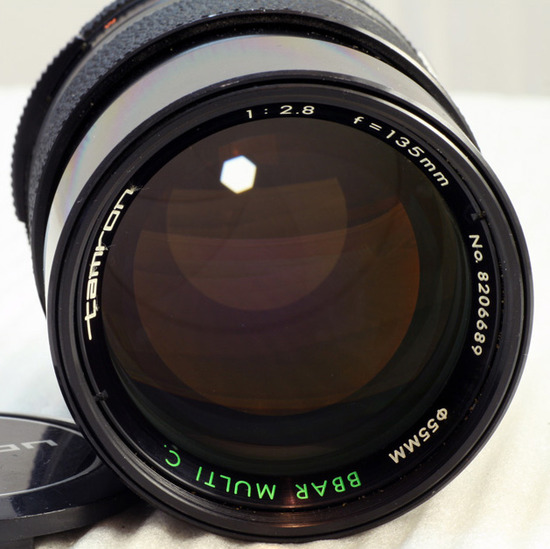 Tamron 135 mm f/2.8 Adaptall model CT-135