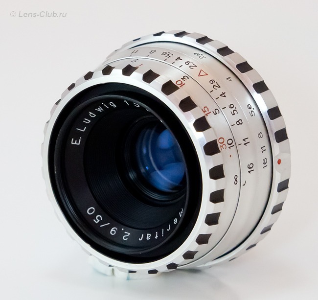 E. Ludwig Meritar 50 mm f/ 2.9