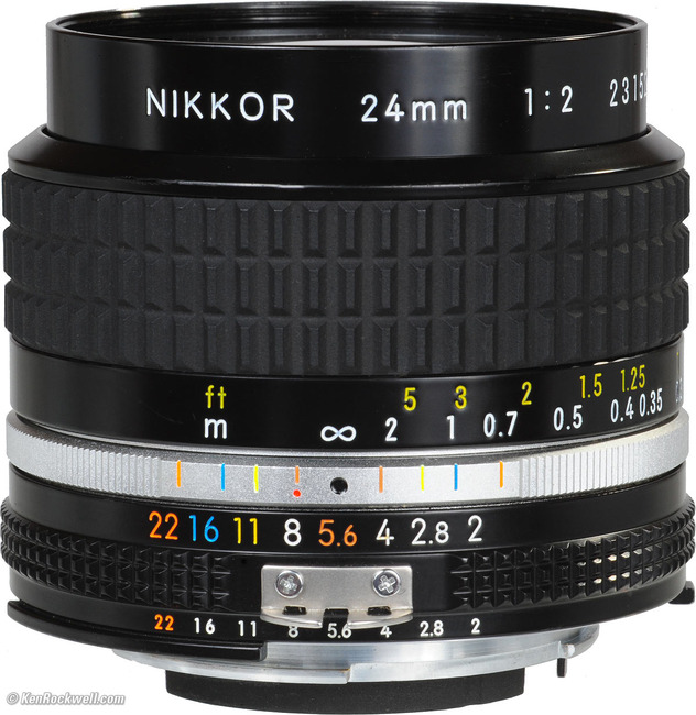 Nikon Nikkor 24 mm f/ 2.0