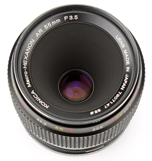 Konica Macro-Hexanon AR 55 mm f/ 3.5