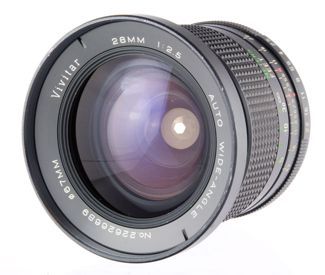 Vivitar 28 mm f/ 2.5 (Kino, Kiron)