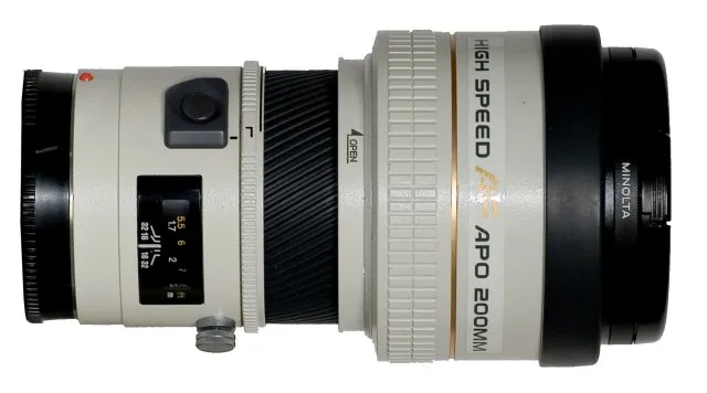Minolta AF 200 mm f/ 2.8 G APO HS