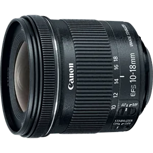 Canon EF-S 10-18mm F4.5–5.6 IS STM