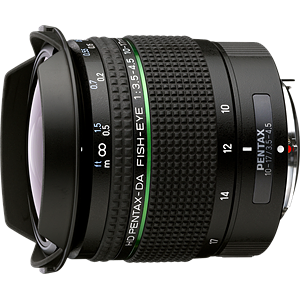 Pentax 10-17mm F3.5-4 fisheye