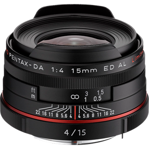 HD Pentax DA 15mm F4 ED AL Limited