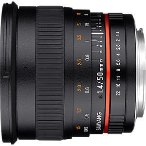 Samyang 50mm F1.4 AS UMC / Rokinon 50mm F1.4 AS IF UMC