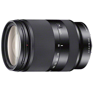 Sony E 18-200mm F3.5-6.3 OSS LE