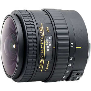 Tokina AT-X 10-17mm f/3.5-4.5 DX NH Fish-eye